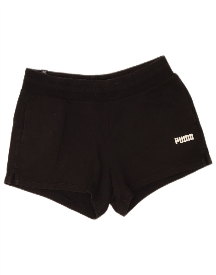 Puma Sportshorts til kvinder UK 12 Medium Sort Bomuld