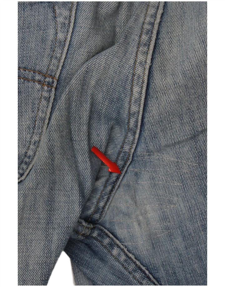 Lee Herre Bermuda Denim Shorts W34 Large Blue Cotton