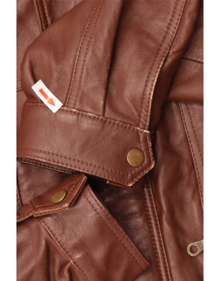 Vintage herre læderjakke UK 40 Large Brown