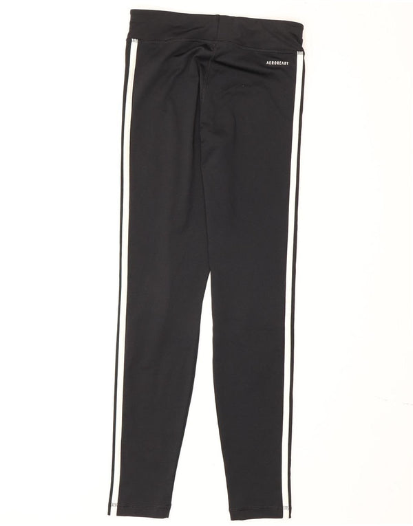 Adidas Girls Aeroready Leggings 13-14 år Sort polyester