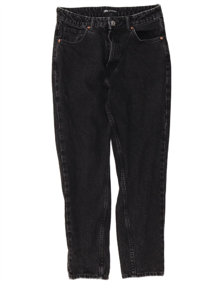 Zara Womens Tapered Jeans EU 40 Medium W30 L27 Sort
