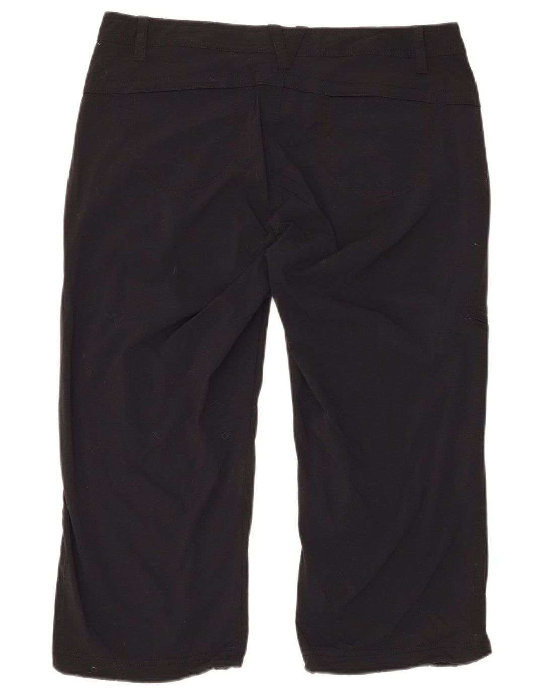 EDDIE BAUER Lige Capribukser til kvinder US 10 Large W30 L21 Sort