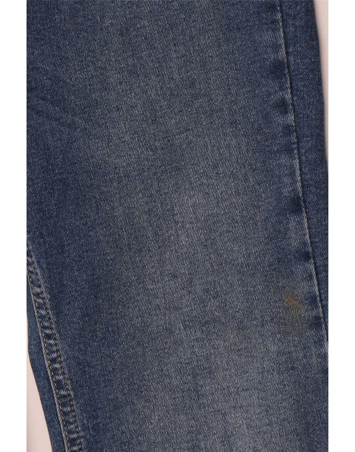 Topshop Dame Jamie Flared Jeans W28 L30 Blå Bomuld