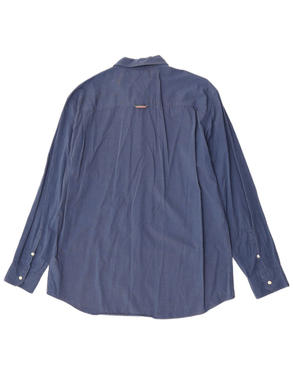 Tommy Hilfiger Mens Shirt 2XL Blue