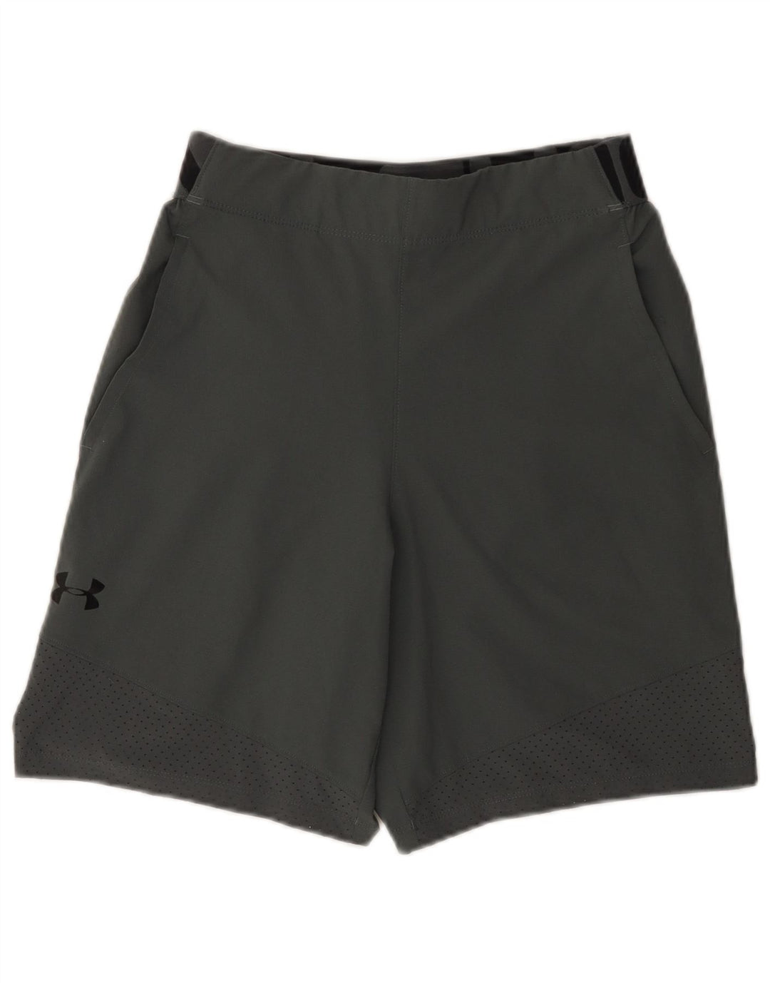 Under Armour Herre Fitted Graphic Sports Shorts Små Grå