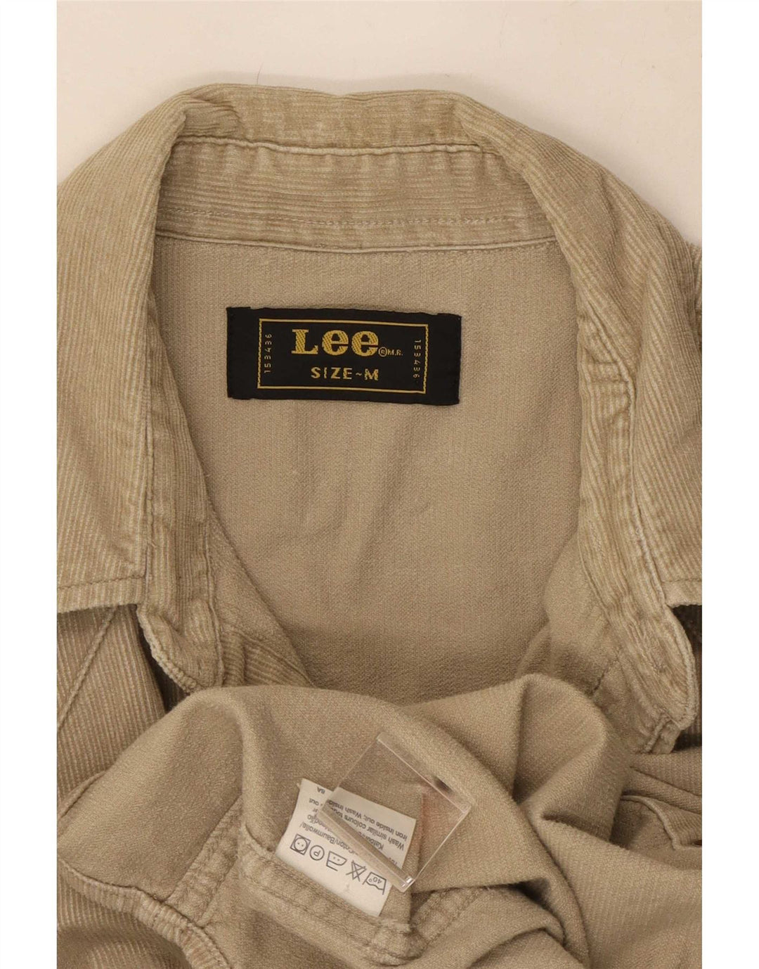Lee Herre Corduroy skjorte Medium Beige Bomuld