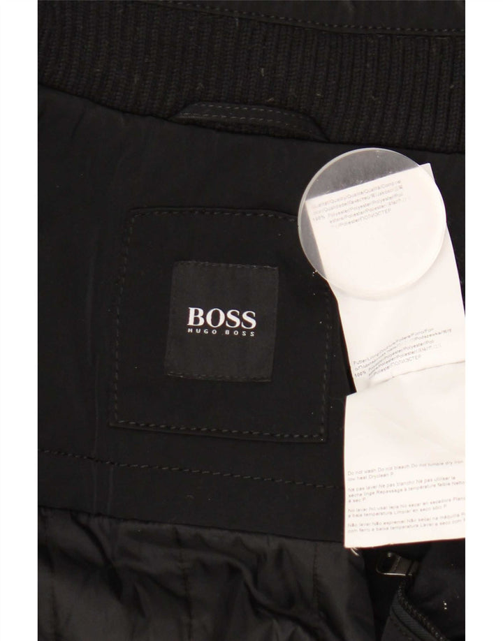Hugo Boss Herre Utility Jacket IT 50 Large Black Polyester