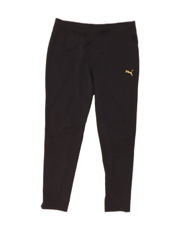 PUMA Mens Tracksuit Trousers Large  Black Cotton Vintage Puma and Second-Hand Puma from Messina Hembry 