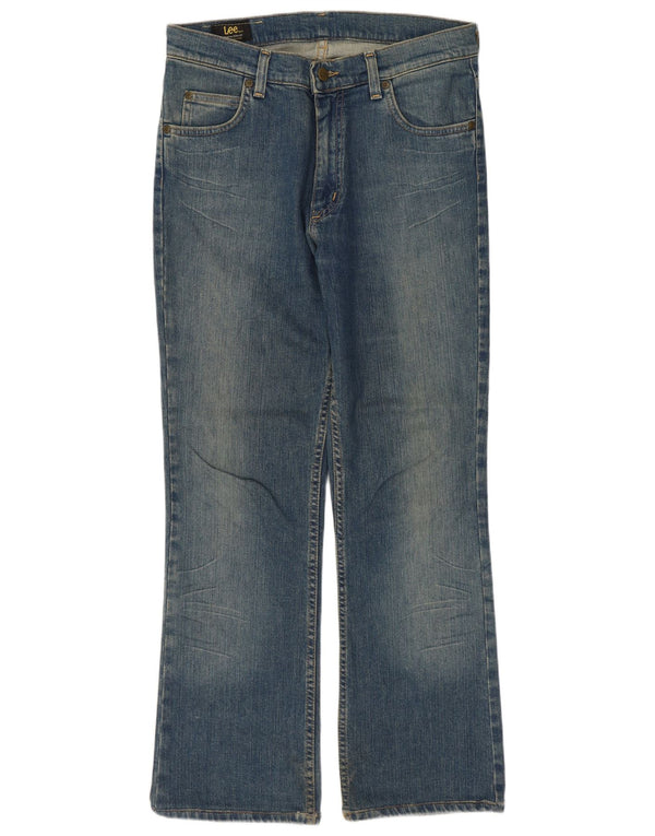 LEE Dame REED Bootcut Jeans W32 L28 Blå Bomuld