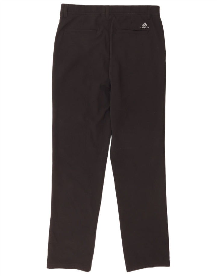 Adidas Herre Slim Chino Bukser W32 L32 Sort Polyester