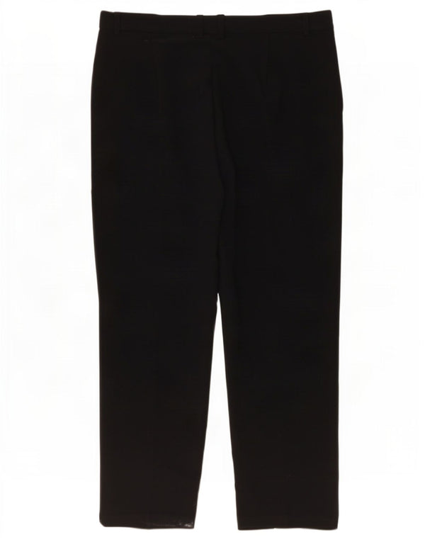 Marks & Spencer Lige fritidsbukser til kvinder UK 16 Large W34 L28 Sort