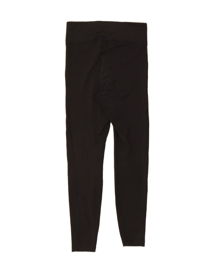 NIKE Womens Dri Fit Leggings UK 12 Medium  Black Vintage Nike and Second-Hand Nike from Messina Hembry 
