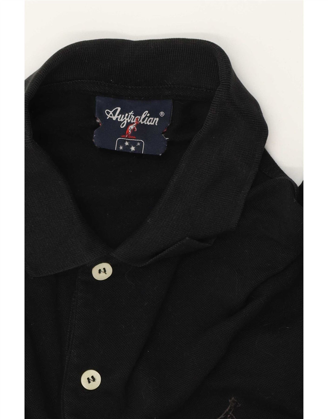 AUSTRALIAN L'ALPINA Poloshirt til mænd IT 50 Medium Sort