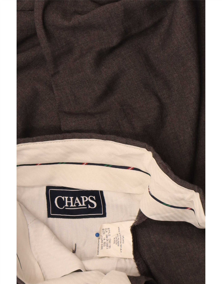 Chaps Boys Lige Chinobukser 15-16 år W28 L30 Grå Polyester