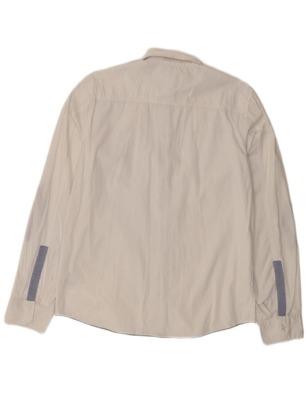 Guess Womens Shirt UK 16 Large White Bomuld