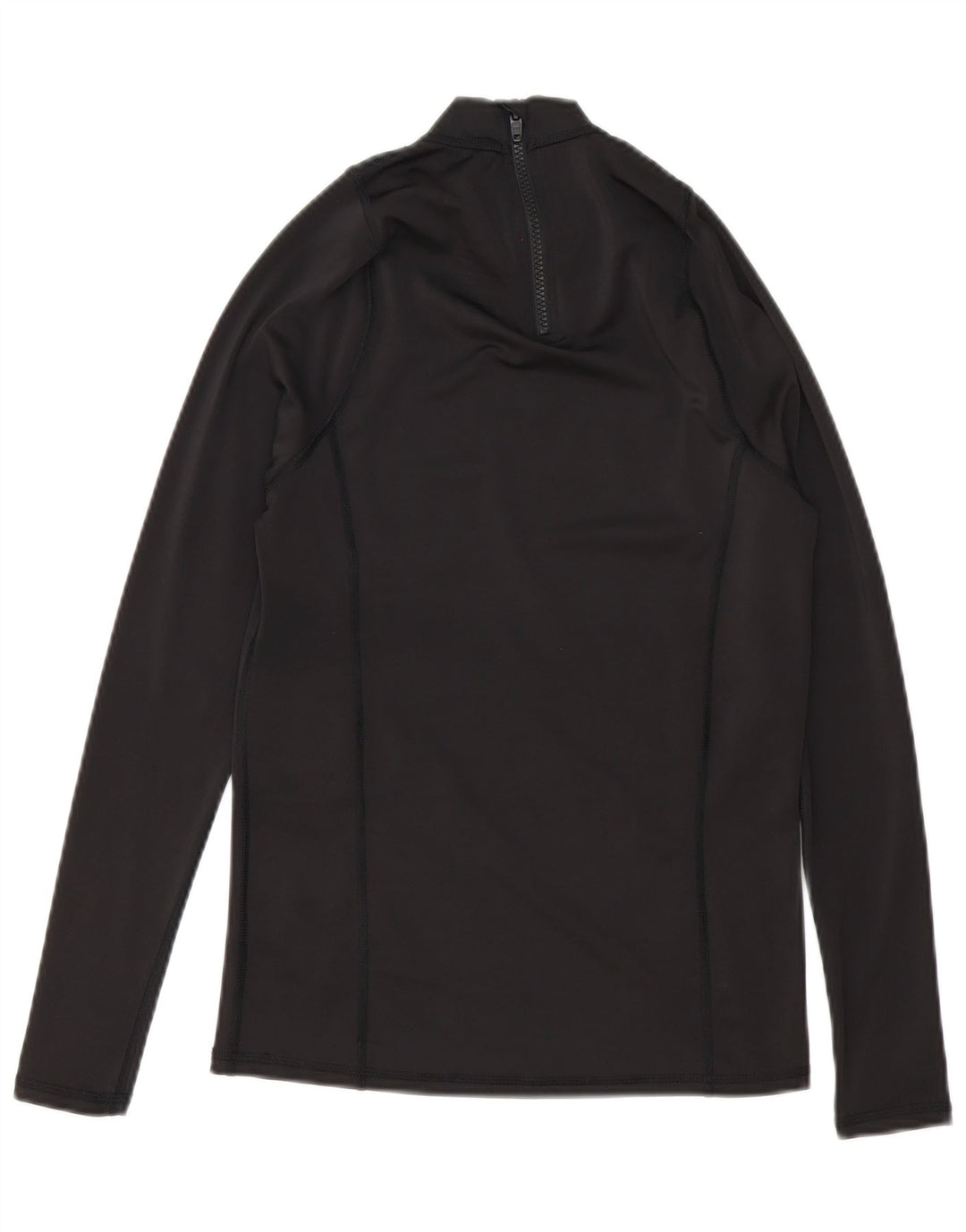 Mistral Herre Grafisk Zip Neck Pullover Træningsdragt Top Lille Sort Polyester