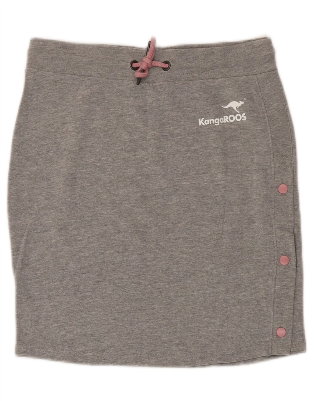 Kænguruer Dame Nederdel UK 10 Small Grey Flecked Bomuld
