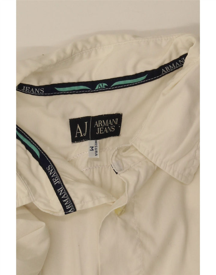 ARMANI JEANS Herreskjorte Medium White