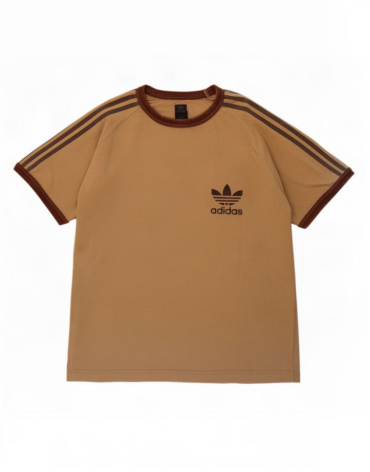 Adidas T-shirt top til mænd, lille beige