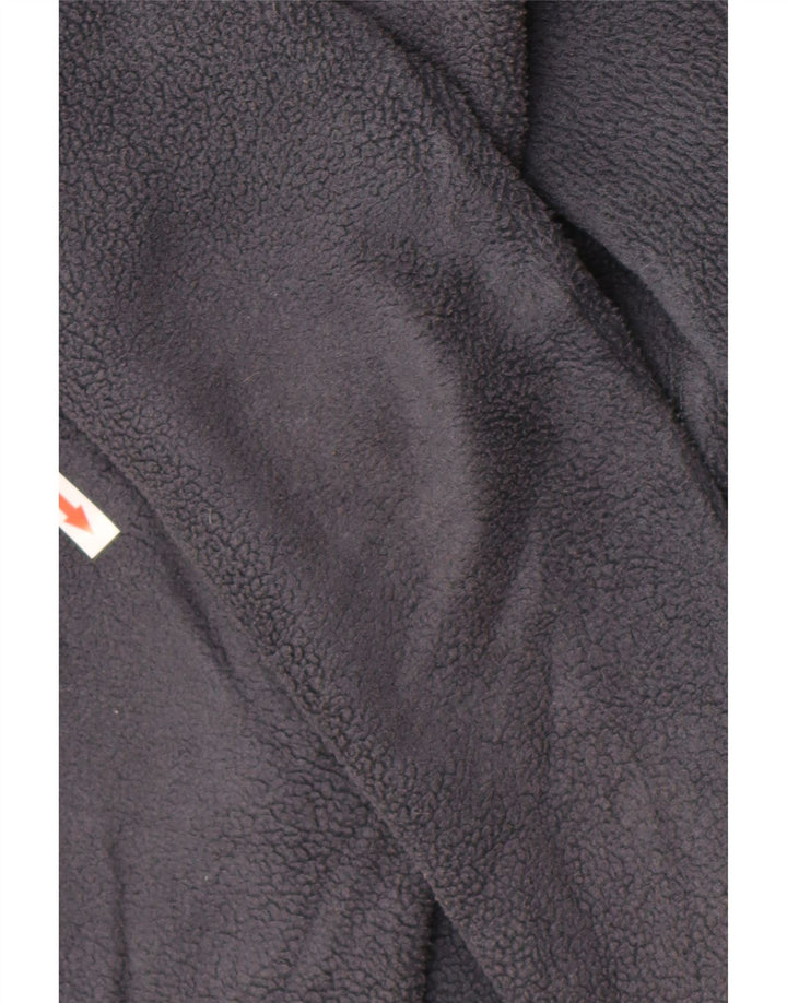 Quiksilver Dame Roxy Hooded Fleecejakke US 4 Small Navy Blue Polyester