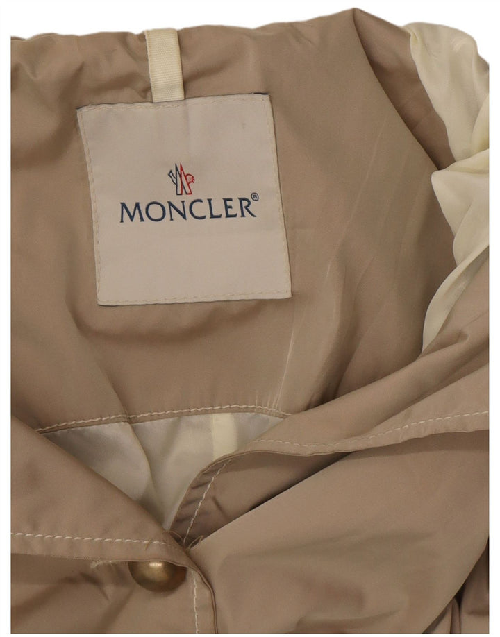 MONCLER Pige Trench Coat 13-14 År Beige Polyester Klassisk