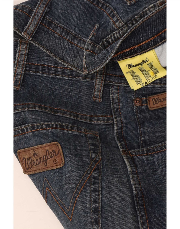 Wrangler Herre Texas Stretch Straight Jeans W32 L36 Blå Bomuld