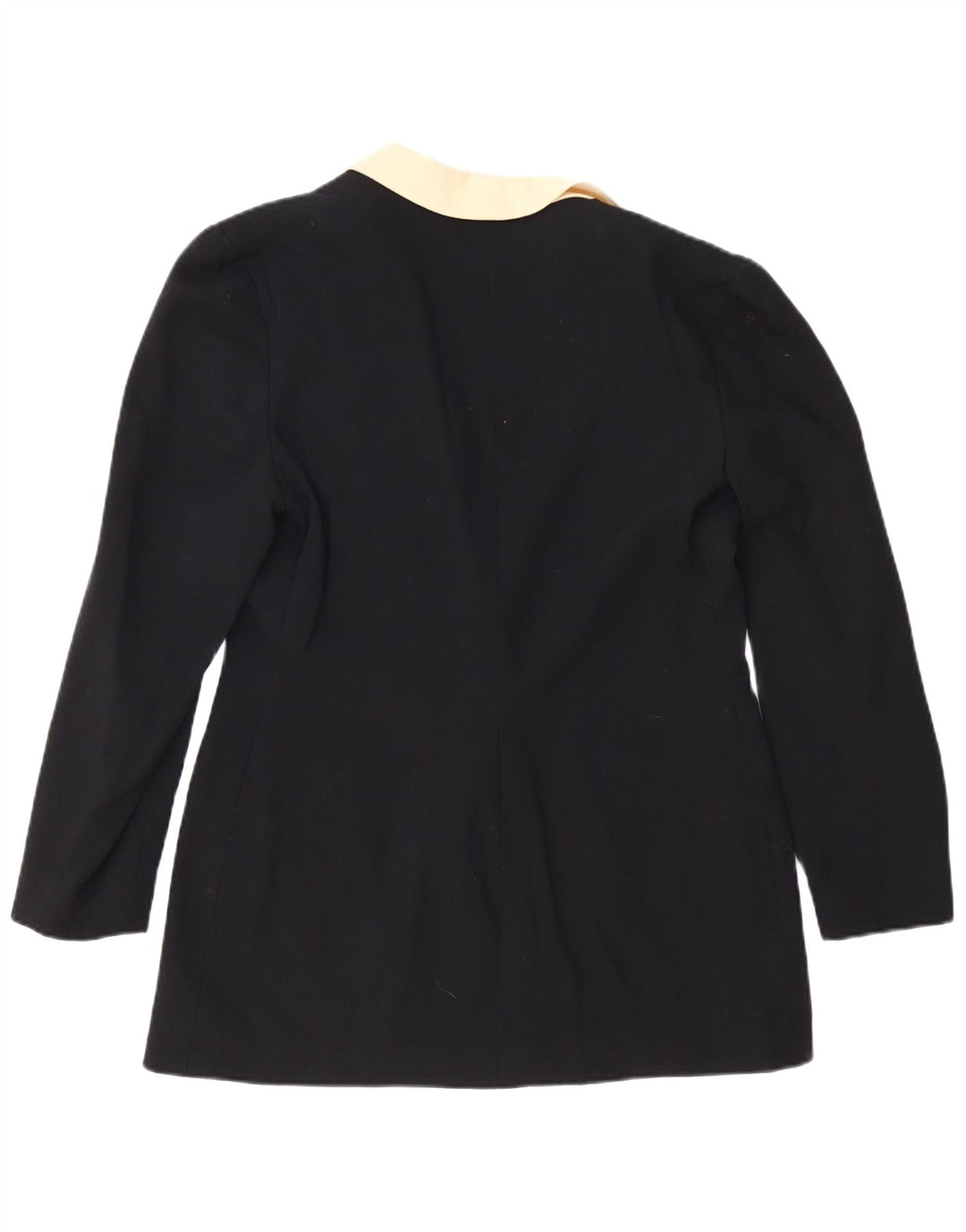 Gai Mattiolo Dame 1 Knap Blazer Jacket UK 14 Medium Sort Colourblock