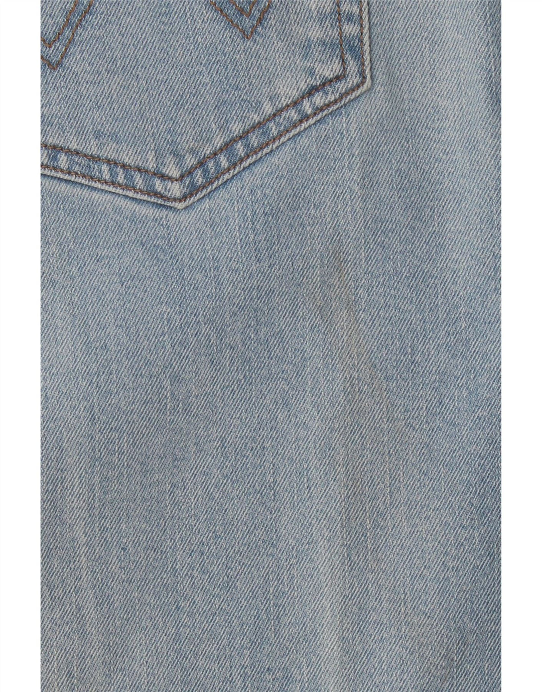 Wrangler Womens Regular Fit Straight Jeans W30 L32 Blå Bomuld
