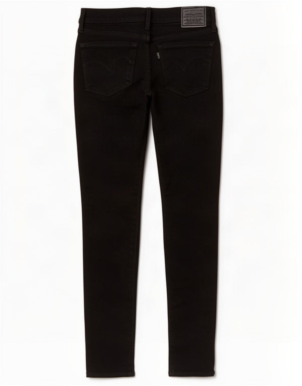 Levi's Dame 711 Skinny Jeans W29 L29 Sort