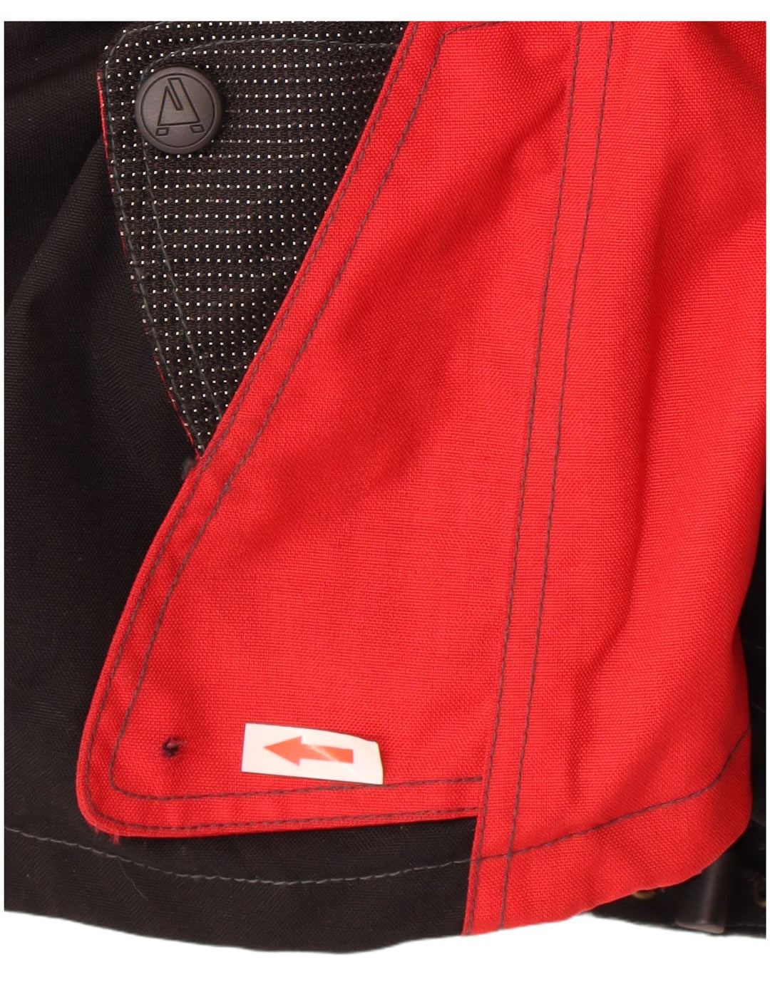 Akito Herre Motorstyle Graphic Racer Jacket UK 36 Small Black Colourblock