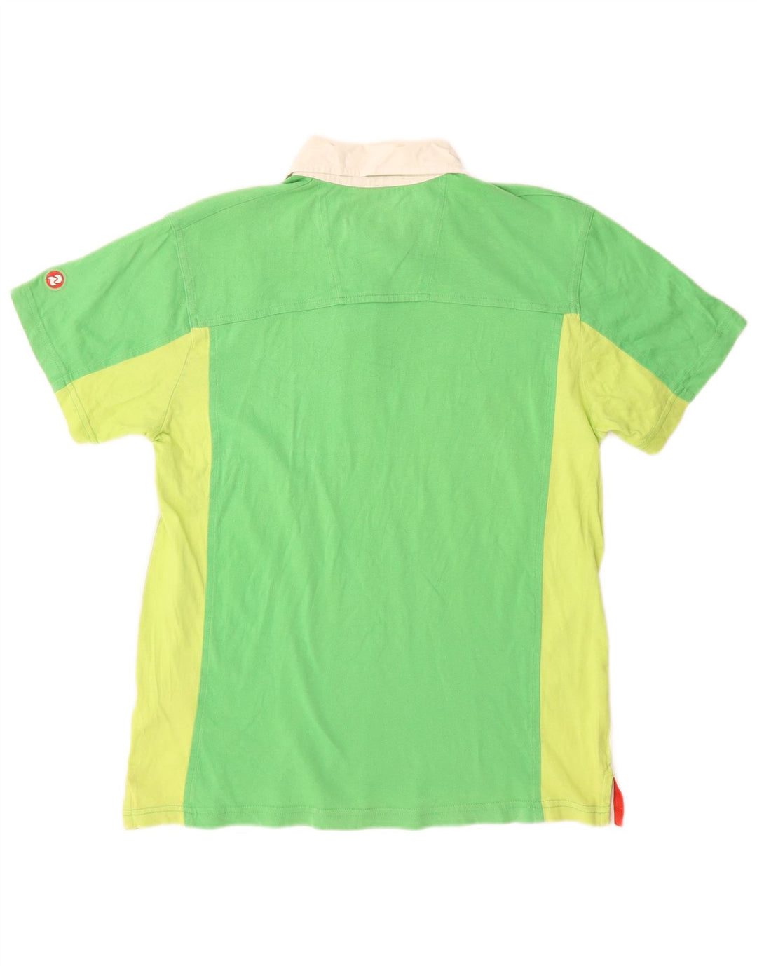 INVICTA Poloshirt til mænd Medium Grøn Colourblock Bomuld