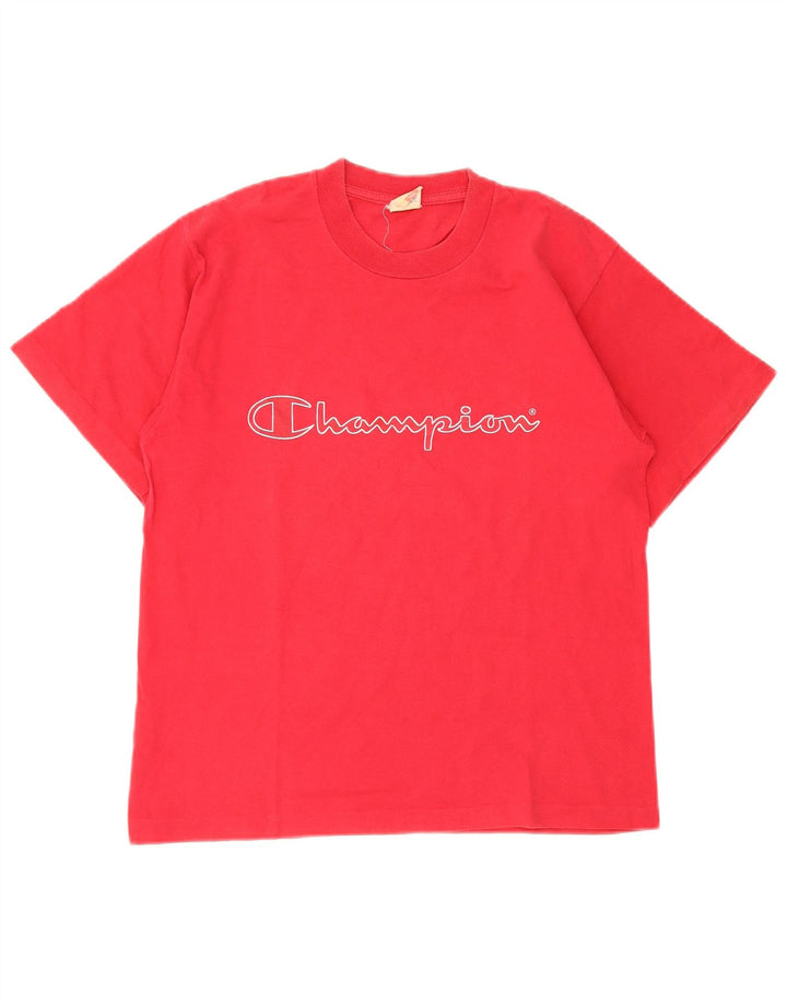 Champion Herre Grafisk T-Shirt Top Lille Rød