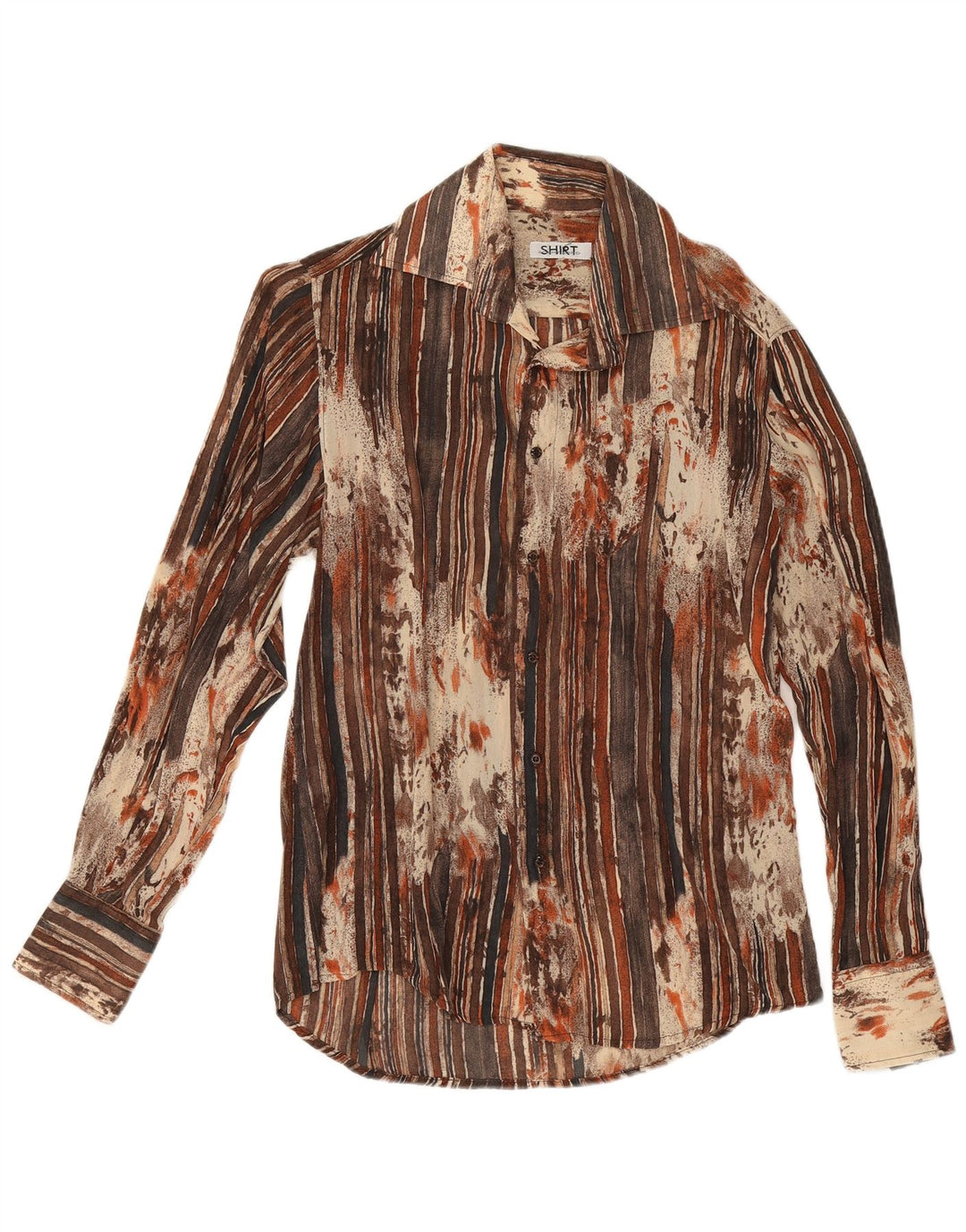 Sonny Bono Herreskjorte Medium Brun Stribet