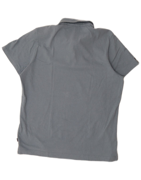 Superdry herre poloshirt 2XL blå bomuld