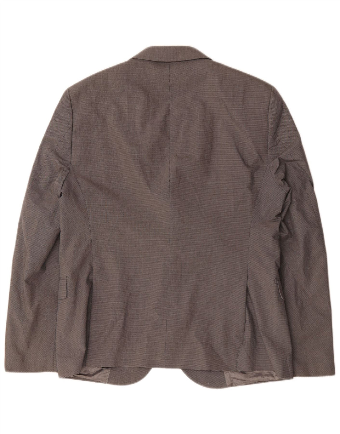 Daniele Alessandrini Herre 2-knaps blazerjakke IT 52 XL Grå Houndstooth