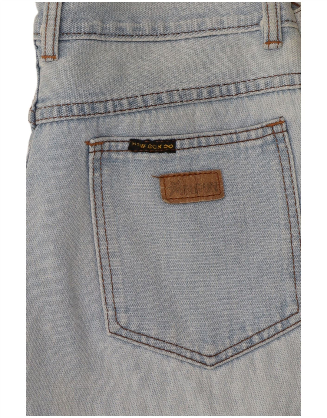 VINTAGE Højtaljede koniske jeans til kvinder W26 L26 Blå