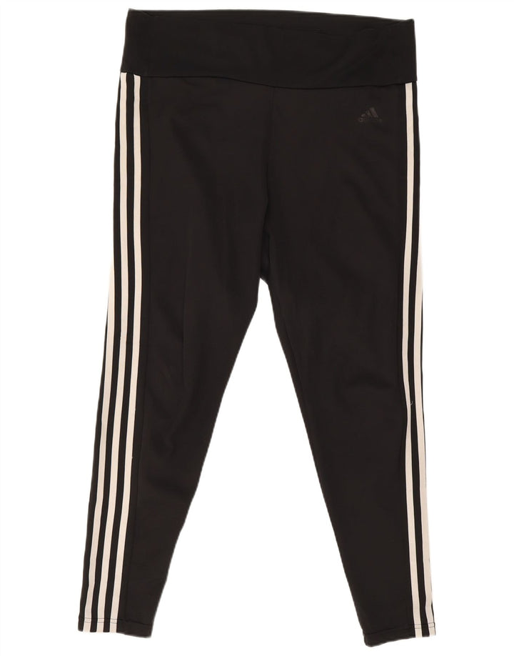 Adidas Aeroready Leggings til kvinder UK 16/18 Large Black