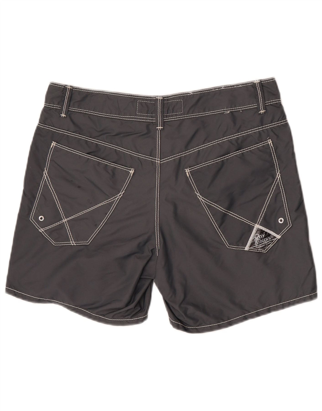 Roy Rogers Badeshorts til mænd mellemgrå polyamid
