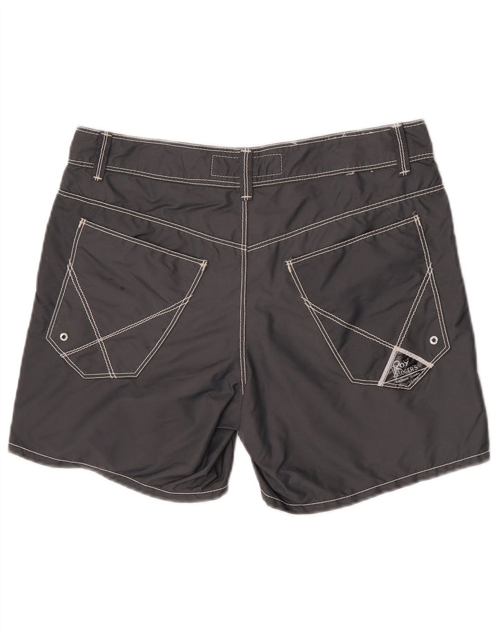 Roy Rogers Badeshorts til mænd mellemgrå polyamid
