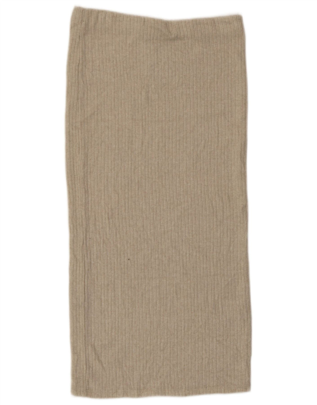 ZARA Midi-nederdel med høj talje til kvinder, stor W30 grå viskose