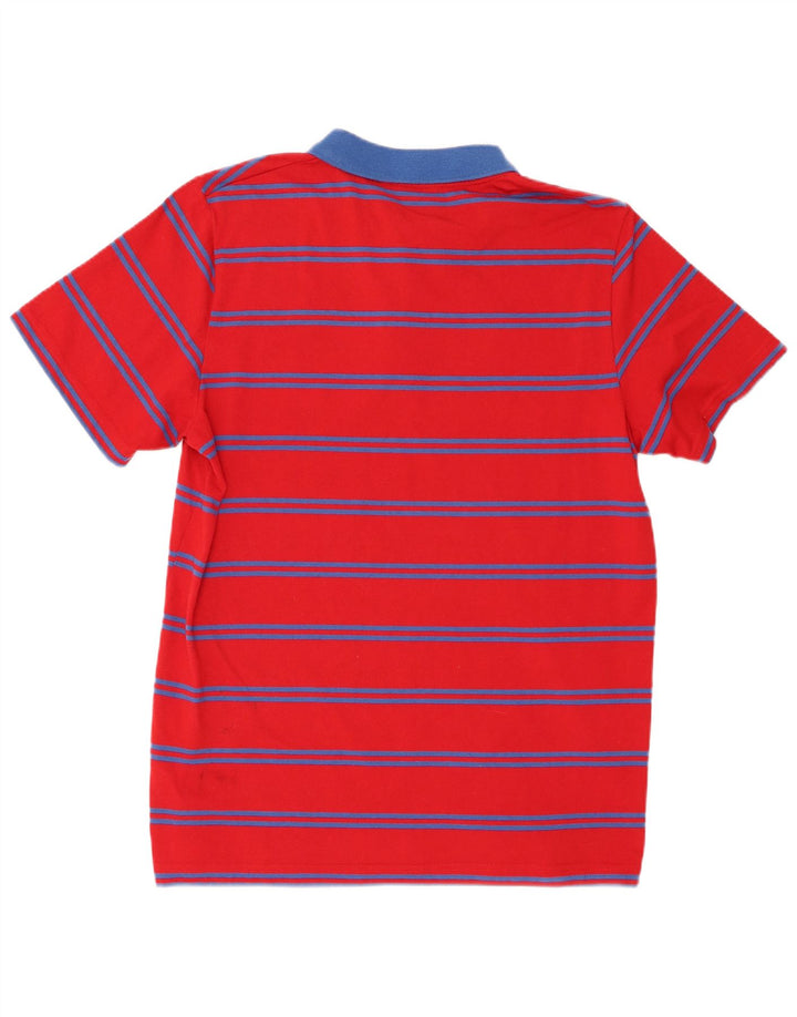 Sergio Tacchini herre poloskjorte stor rødstribet polyester