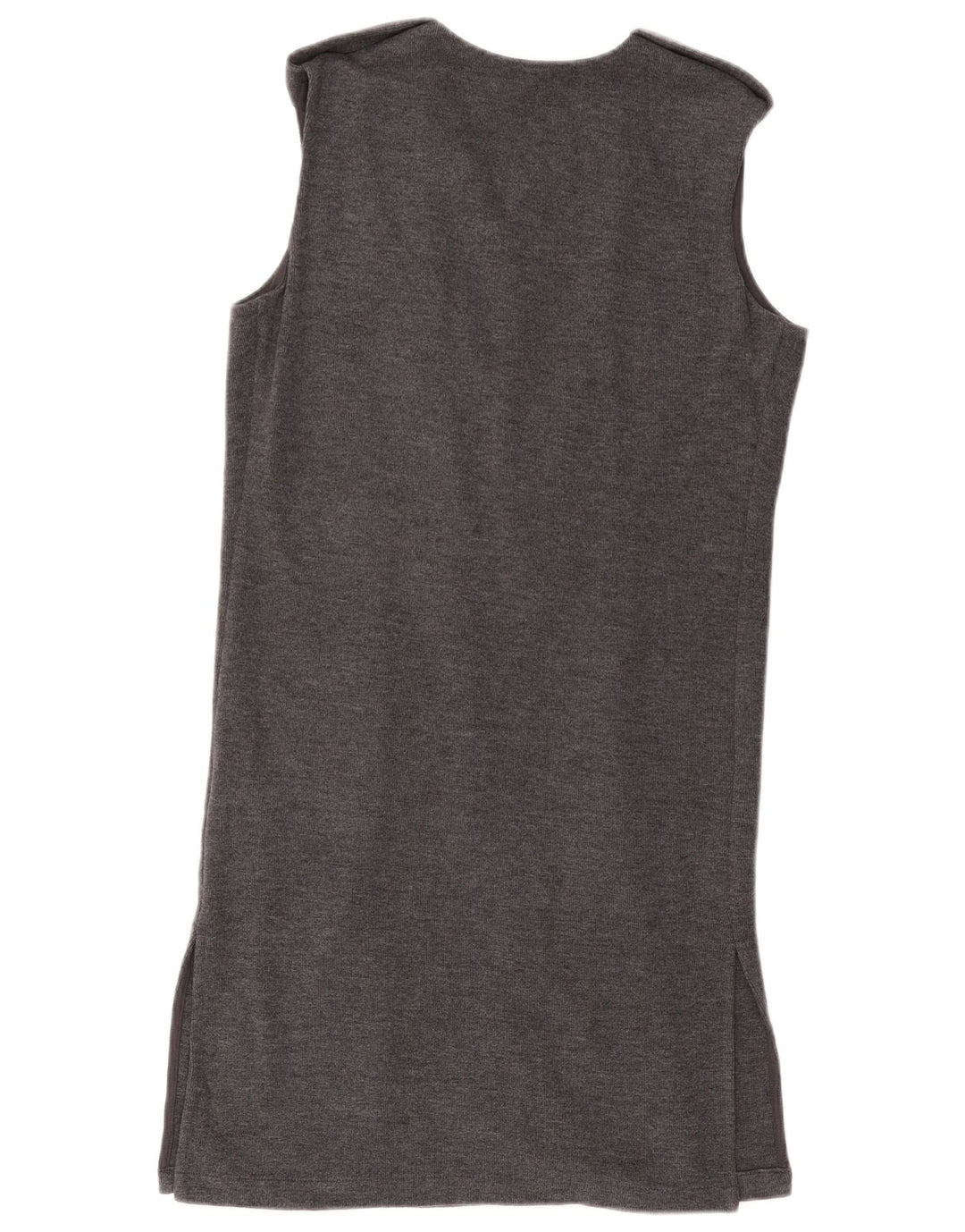 MARKS & SPENCER Dame ærmeløs cardigan sweater UK 8 Small Grey