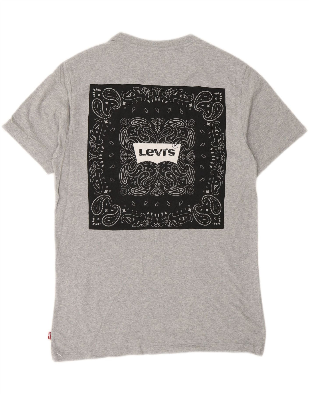 Levi's Herre Standard Grafisk T-Shirt Top XS Grå Bomuld
