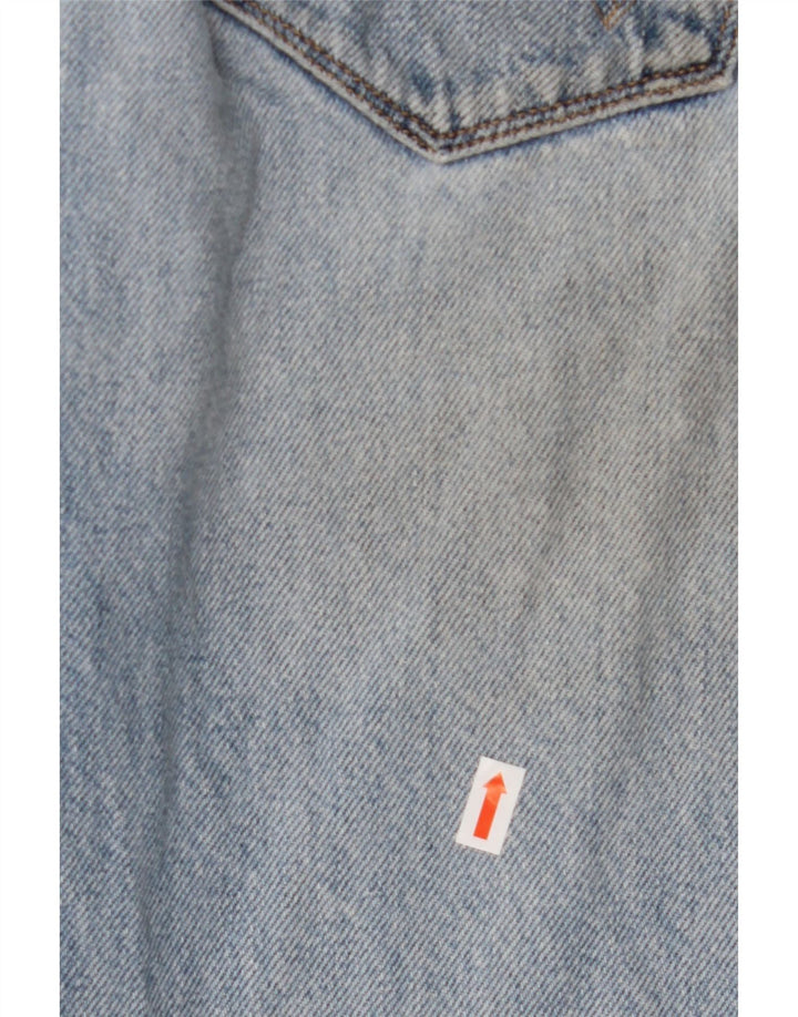 WRANGLER Dame Bootcut Jeans W28 L32 Blå Bomuld