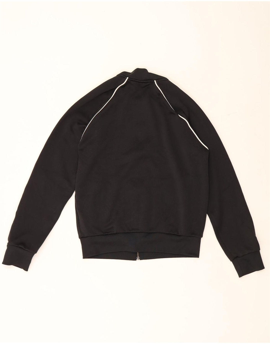 Adidas træningsdragt topjakke til kvinder UK 14 Medium Sort Polyester