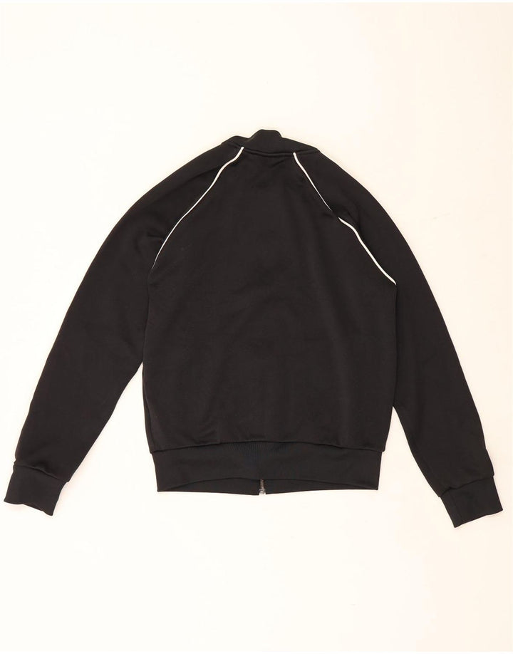 Adidas træningsdragt topjakke til kvinder UK 14 Medium Sort Polyester