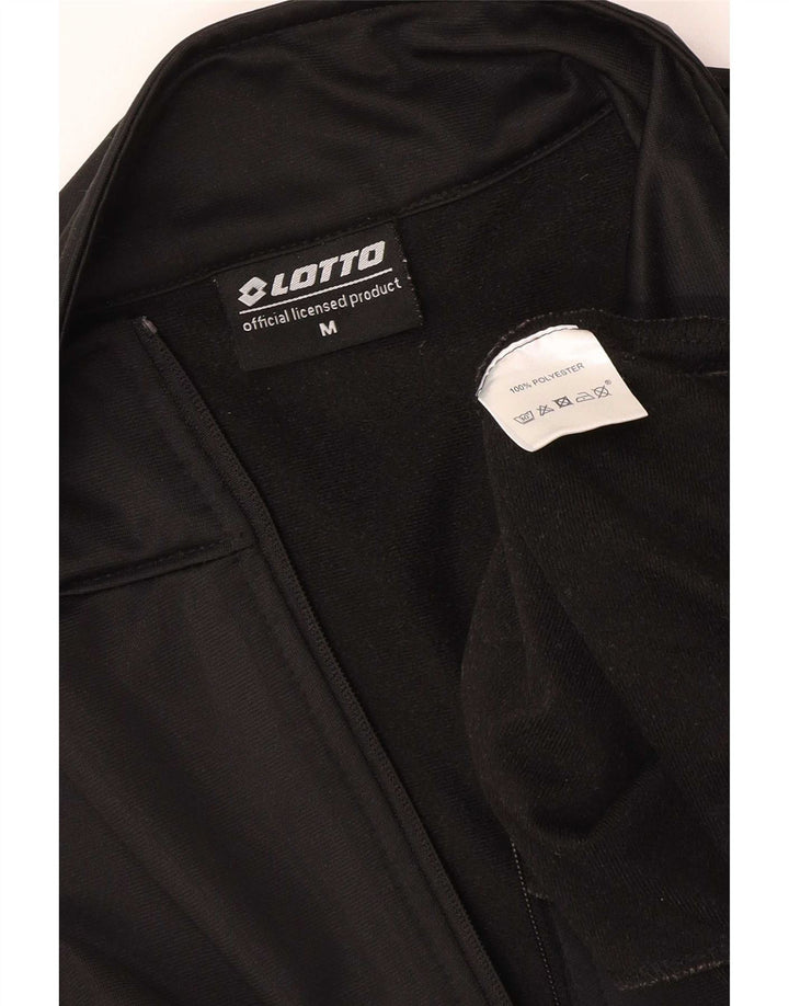 Lotto Herre træningsdragt Topjakke Medium Sort Polyester