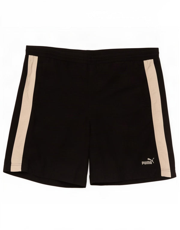 Puma Herre Sportshorts XL Sort Colourblock Polyester