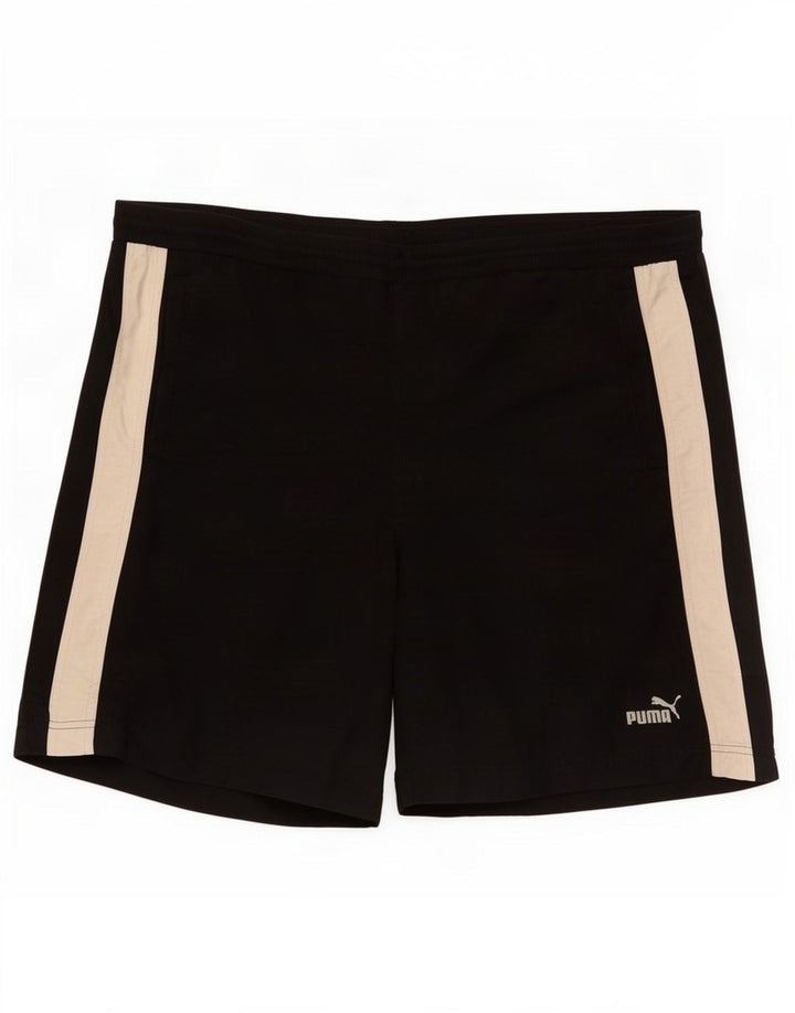 Puma Herre Sportshorts XL Sort Colourblock Polyester