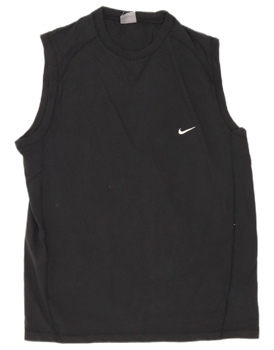 Nike T-shirt top mellem sort bomuld til mænd